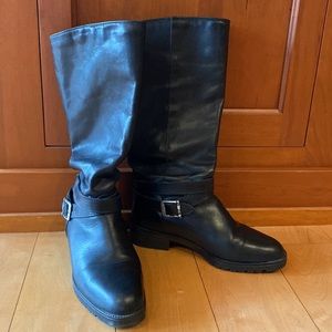 Santana Black Leather Boots